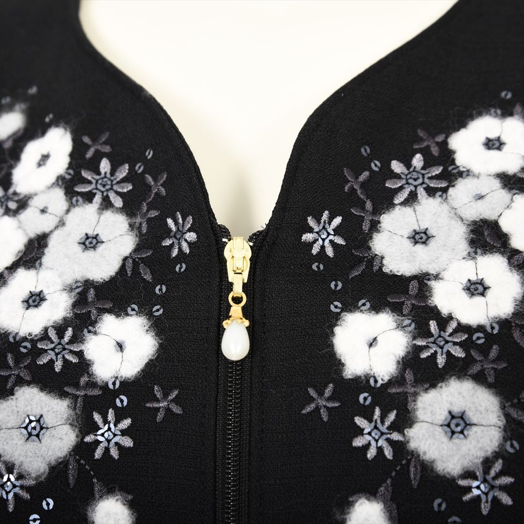 【Prototype】T/Cバニラン 袖フリル刺繍ワンピース　Dear Princess mieux 2049101