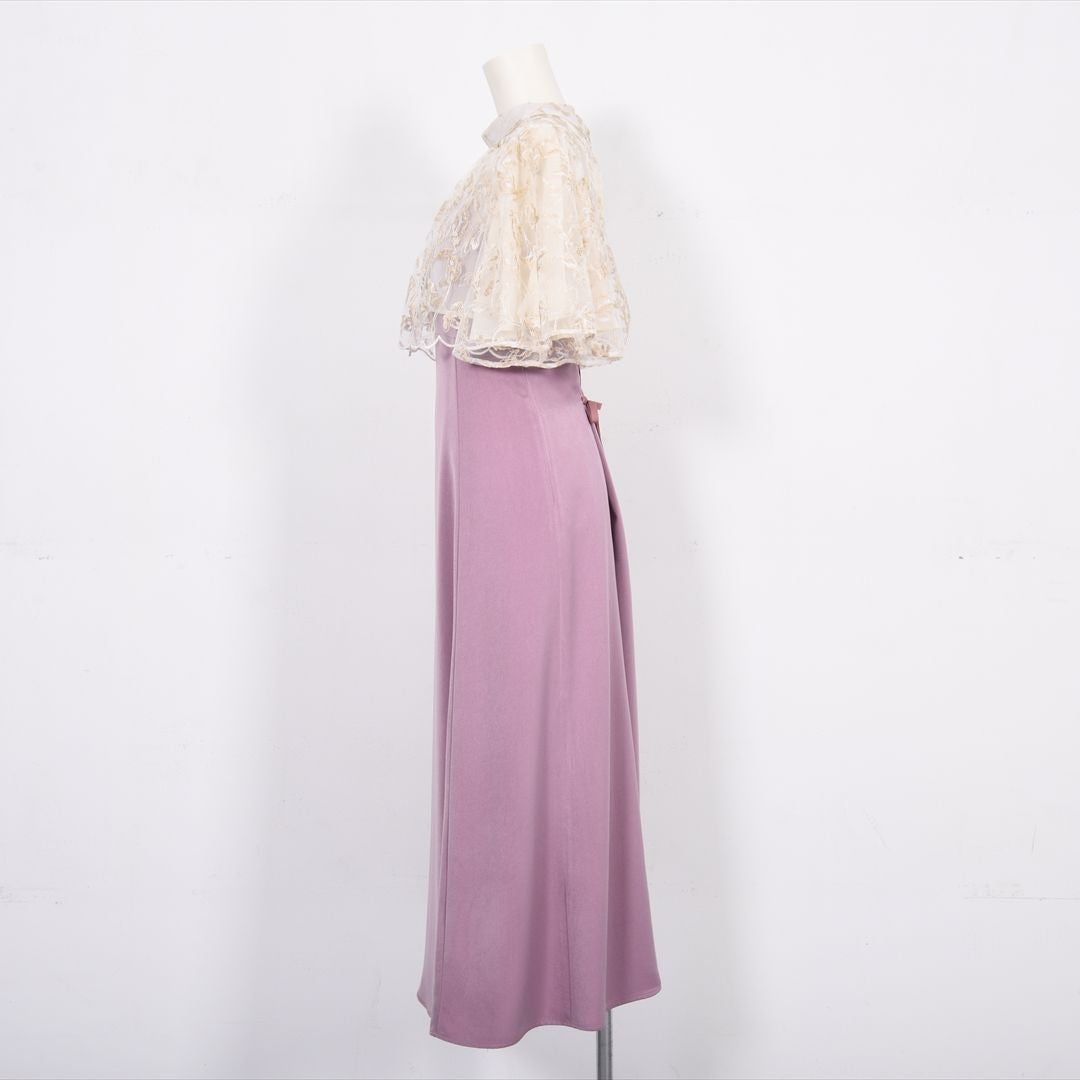 小花屋◆DDS・DD（M胸）ワンピース+ボレロ+ポシェット◆くすみピンク×白 花柄ボレロ付きワンピース Dear Princess 3059305 \u2013 イズムグループ