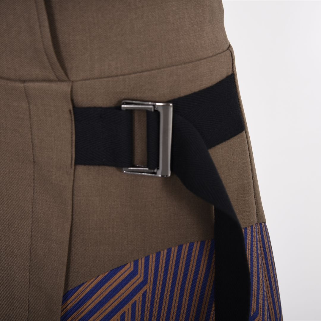 ジオメトリック　ラップスカート　B DONNA　6055102