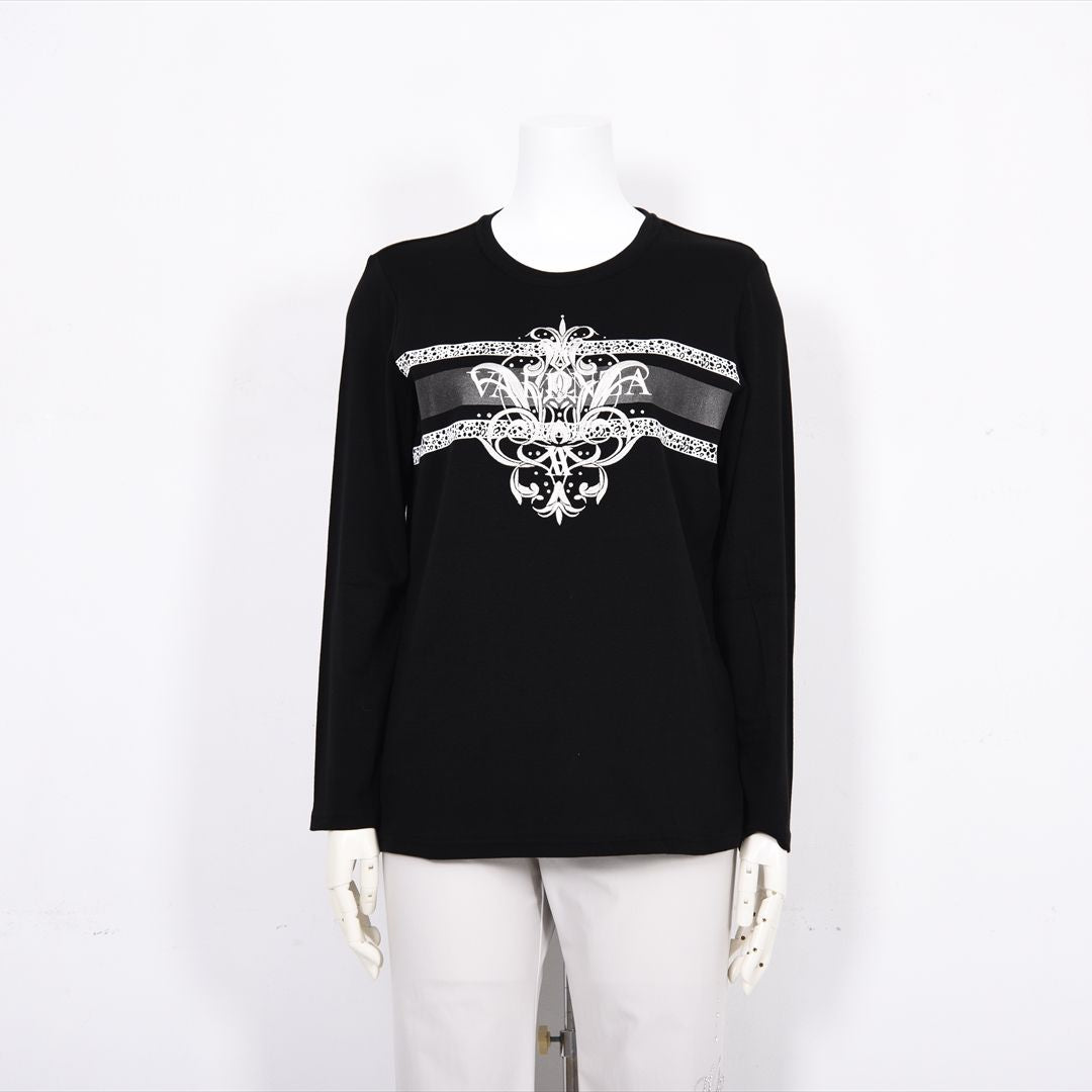 【Lサイズ】フロント刺繍　カットソー　VALENZA　5552511