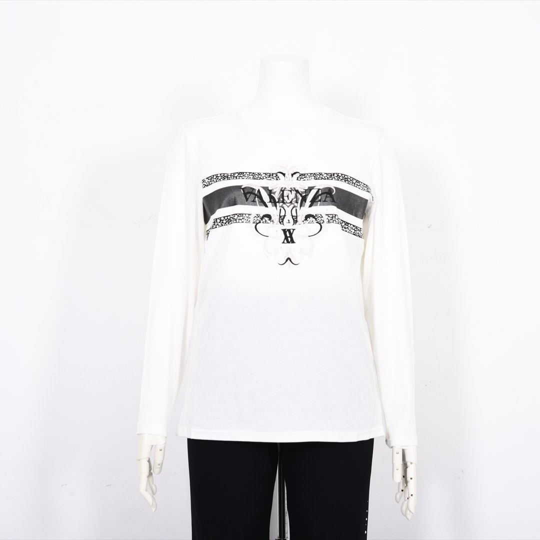 【Lサイズ】フロント刺繍　カットソー　VALENZA　5552511