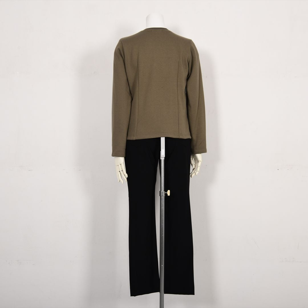 Aegean Organic Cotton 丸首 ジャケットカーデ　VALENZA F　5257203