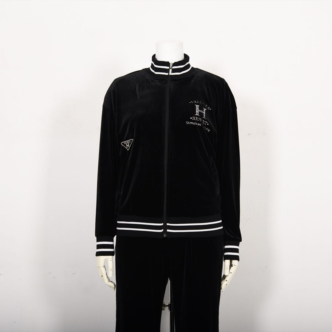 【上品な光沢】ストレッチベロアジャケット　VALENZA home　5352303