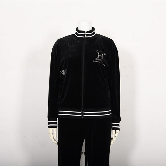 【上品な光沢】ストレッチベロアジャケット　VALENZA home　5352303