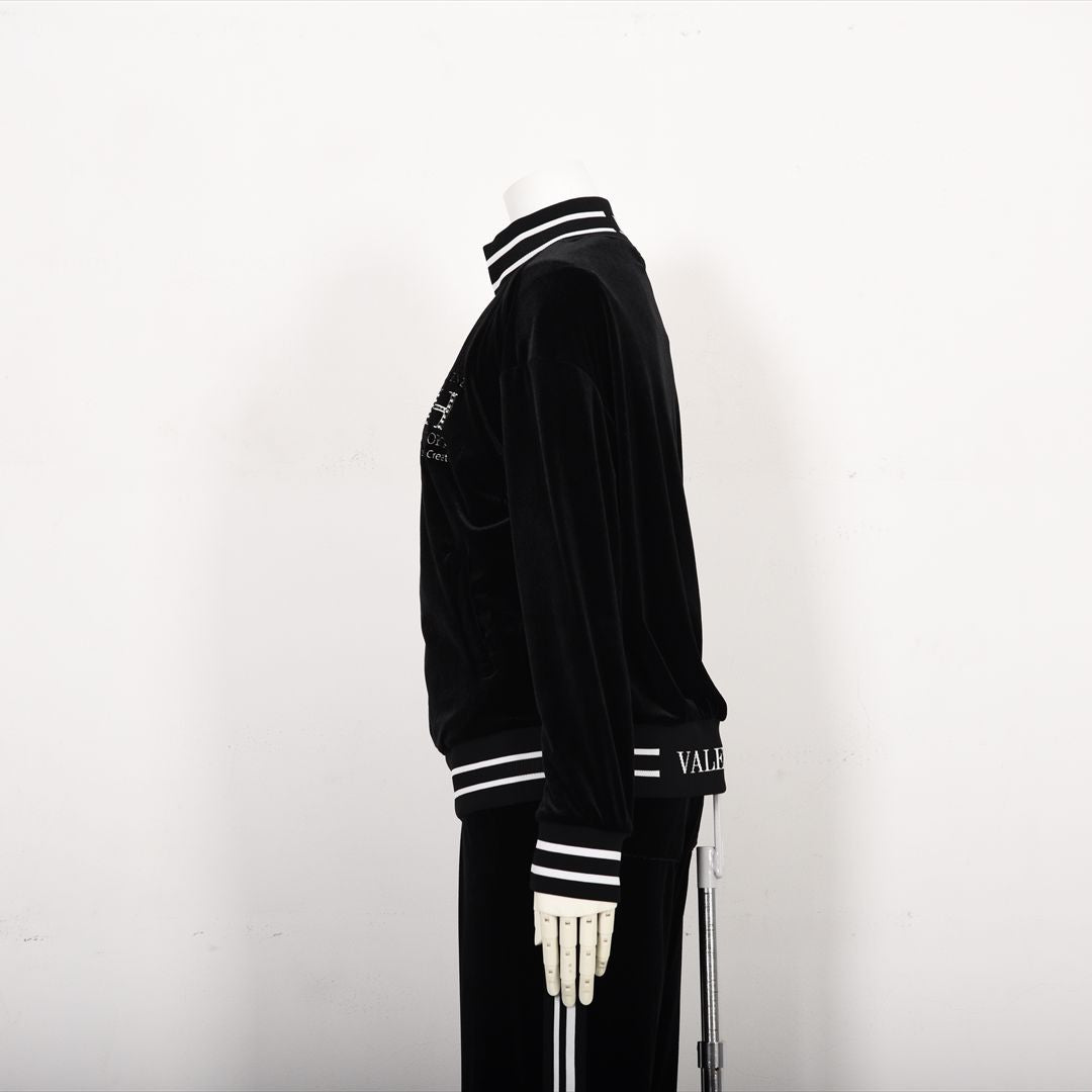 【上品な光沢】ストレッチベロアジャケット　VALENZA home　5352303