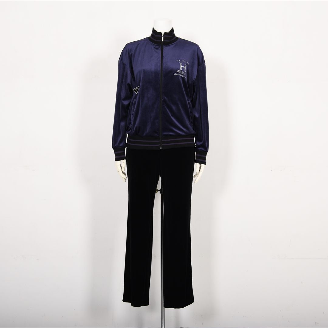 【上品な光沢】ストレッチベロアジャケット　VALENZA home　5352303