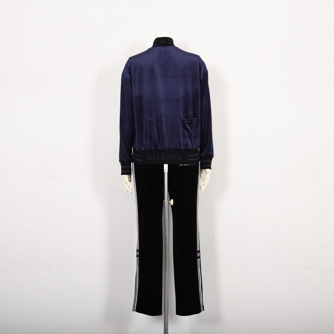 【上品な光沢】ストレッチベロアジャケット　VALENZA home　5352303