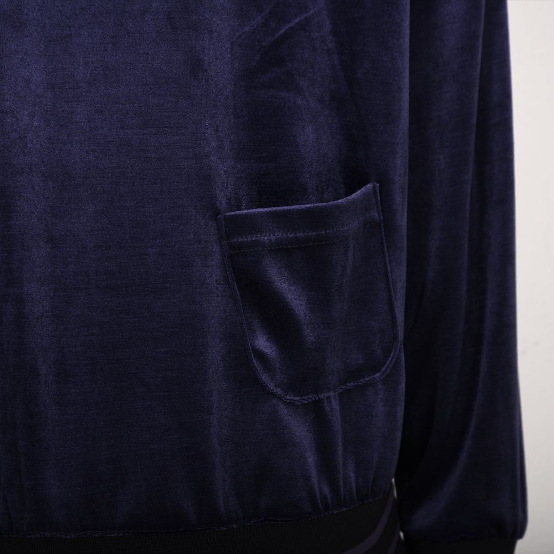 【上品な光沢】ストレッチベロアジャケット　VALENZA home　5352303