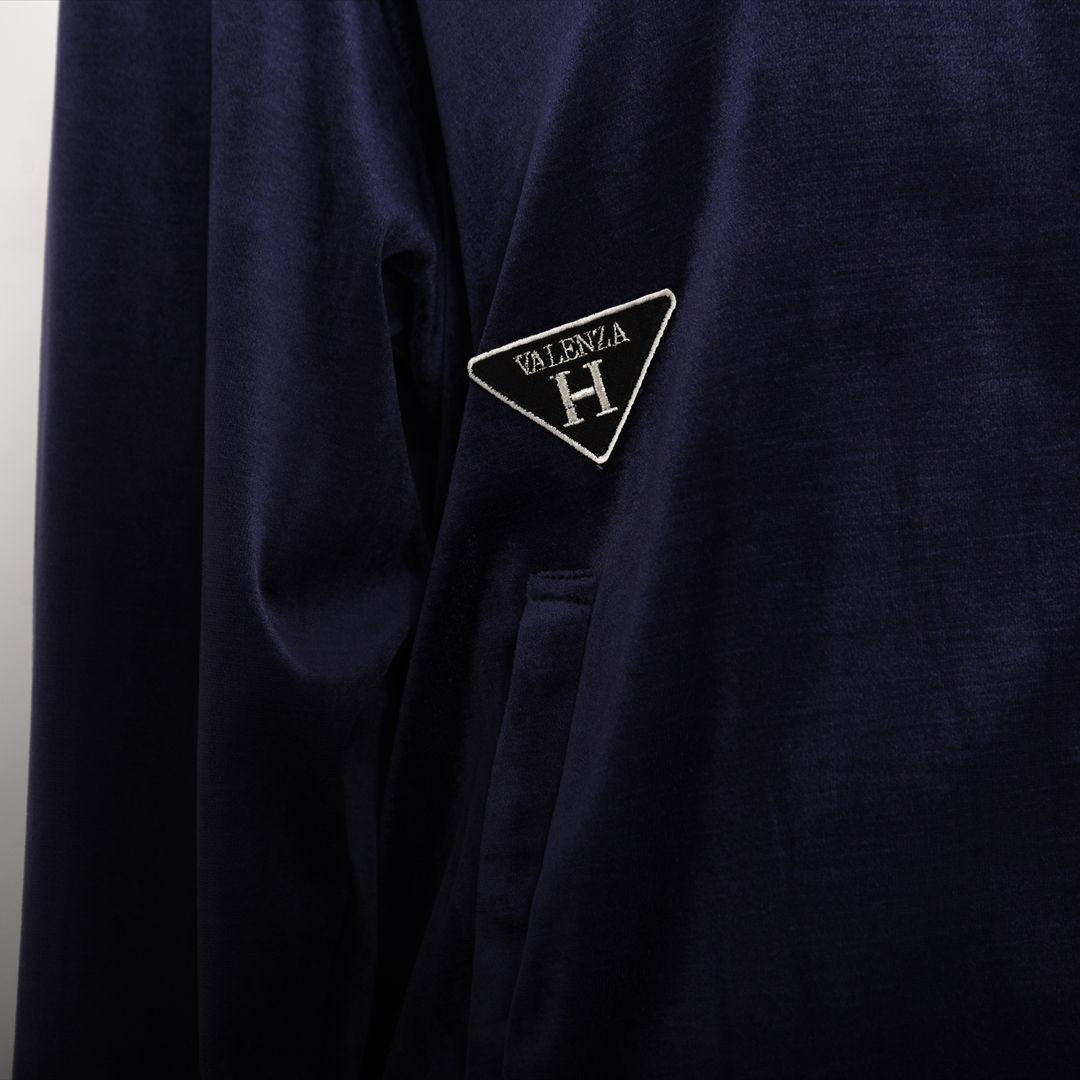 【上品な光沢】ストレッチベロアジャケット　VALENZA home　5352303