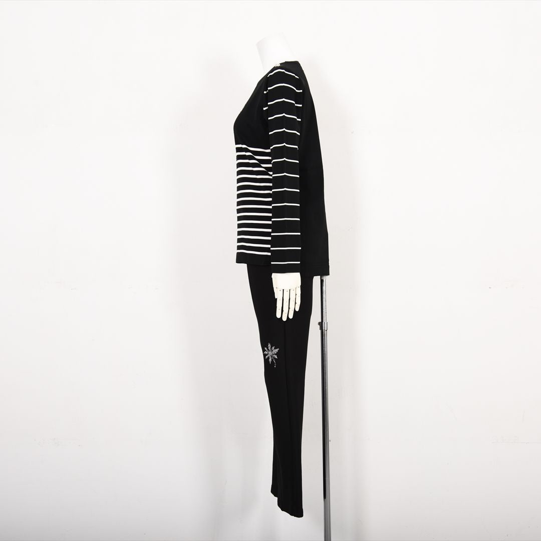 【Lサイズ】ボーダーニット　VALENZA　5553603