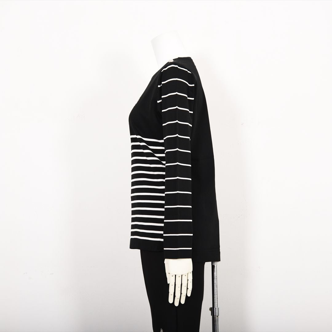 【Lサイズ】ボーダーニット　VALENZA　5553603