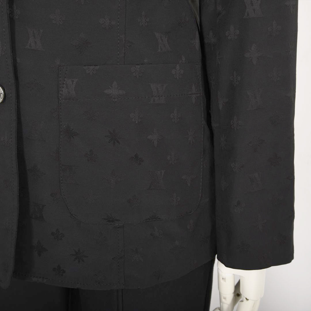 【Lサイズ】モノグラムジャガード ジャケット　VALENZA　5557602