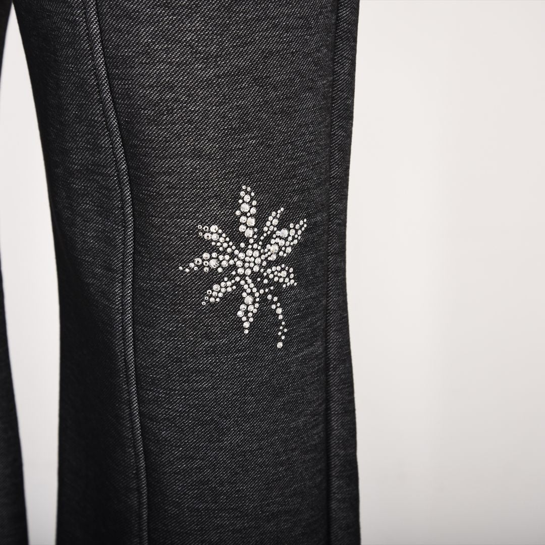 【裏起毛】【Lサイズ】HYPER FIT jersey ストレートパンツ　VALENZA　5556607