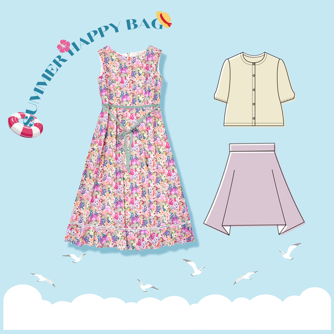 ☆ HAPPY BAG ☆【A】Painted travels リバティワンピース確定♥ Dear Princess