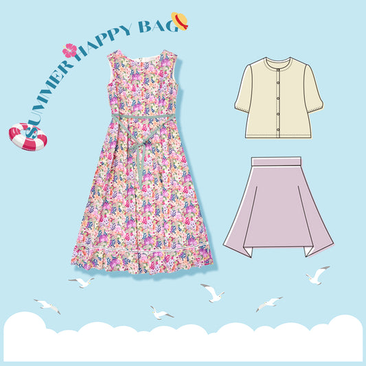 ☆ HAPPY BAG ☆【A】Painted travels リバティワンピース確定♥ Dear Princess