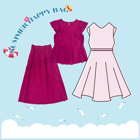 ☆ HAPPY BAG ☆【C】ドット刺繍ブラウス&スカート確定♥ Dear Princess