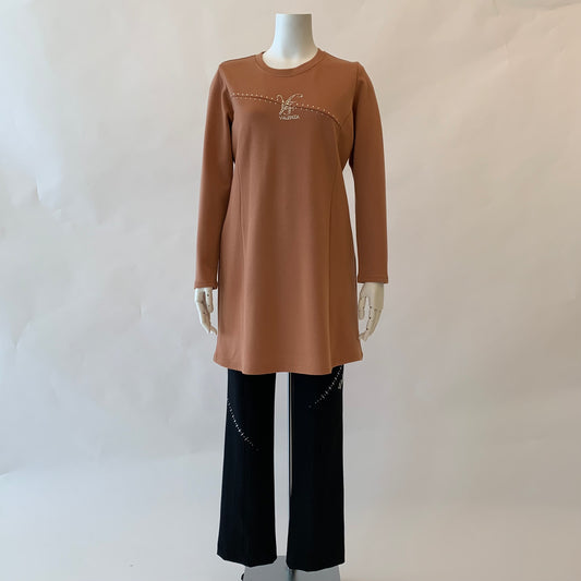 Stretch broadcloth blouse VALENZA