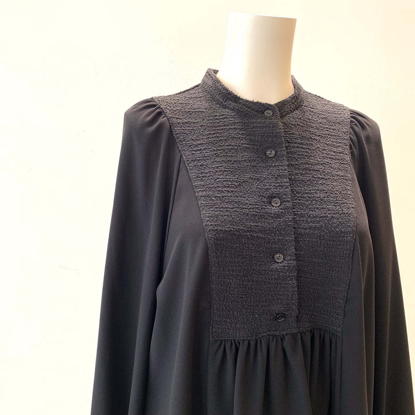 【OUTLET】ピュアミールジョーゼットストレッチ　ブラウス　B DONNA 6031109