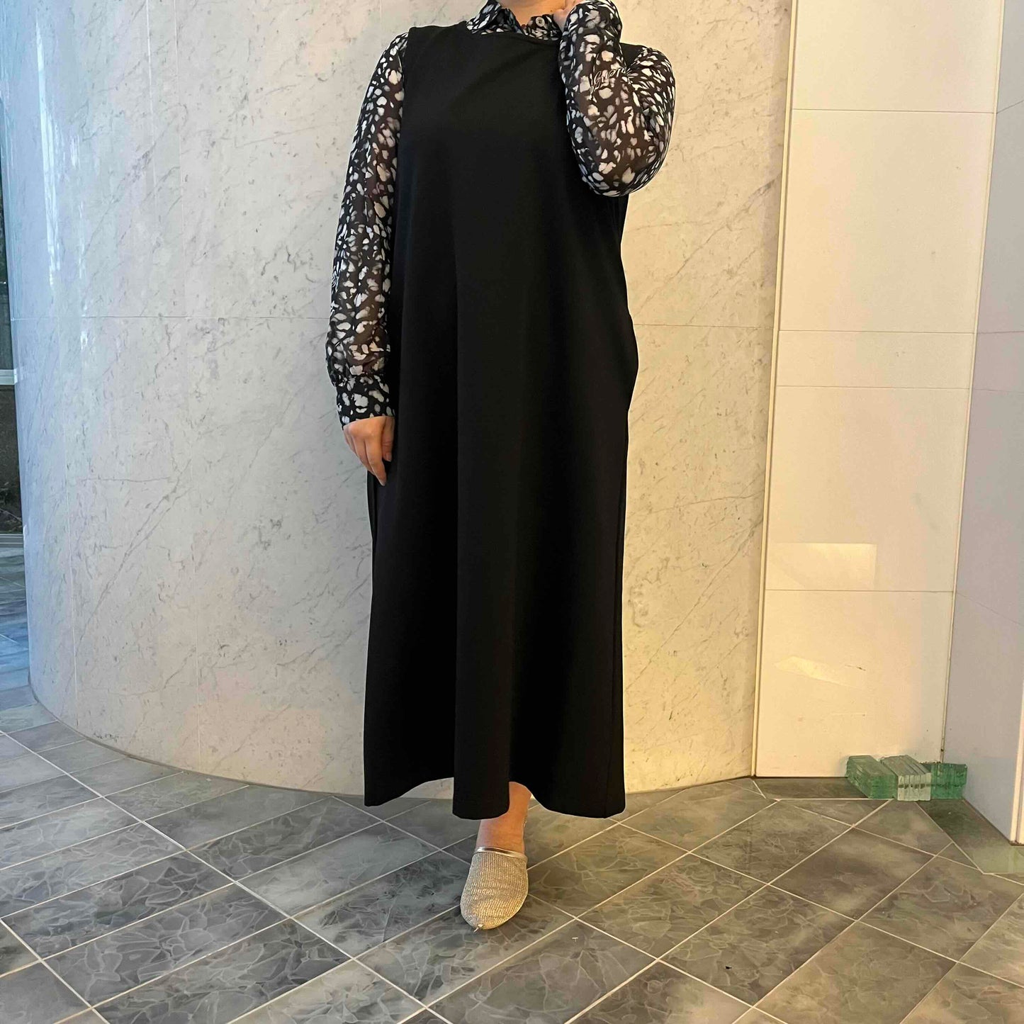 【3way】ニットベスト×ワンピース　セットアップ　VALENZA　5153612