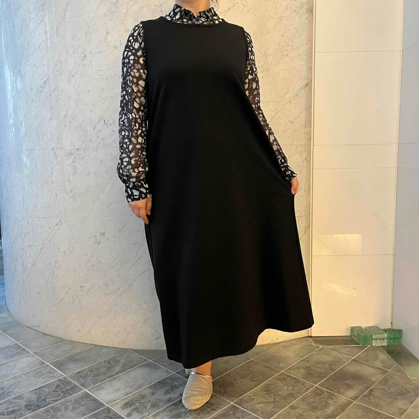 【3way】ニットベスト×ワンピース　セットアップ　VALENZA　5153612