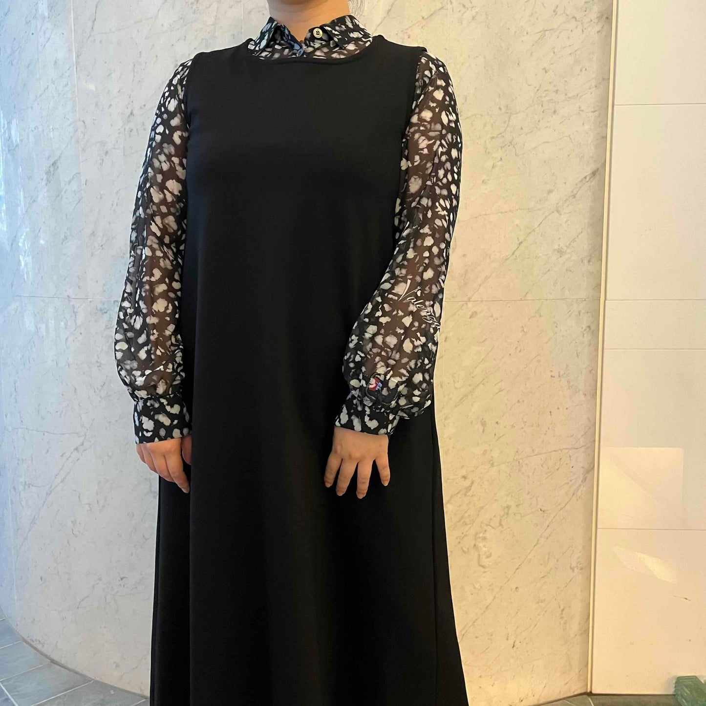 【3way】ニットベスト×ワンピース　セットアップ　VALENZA　5153612