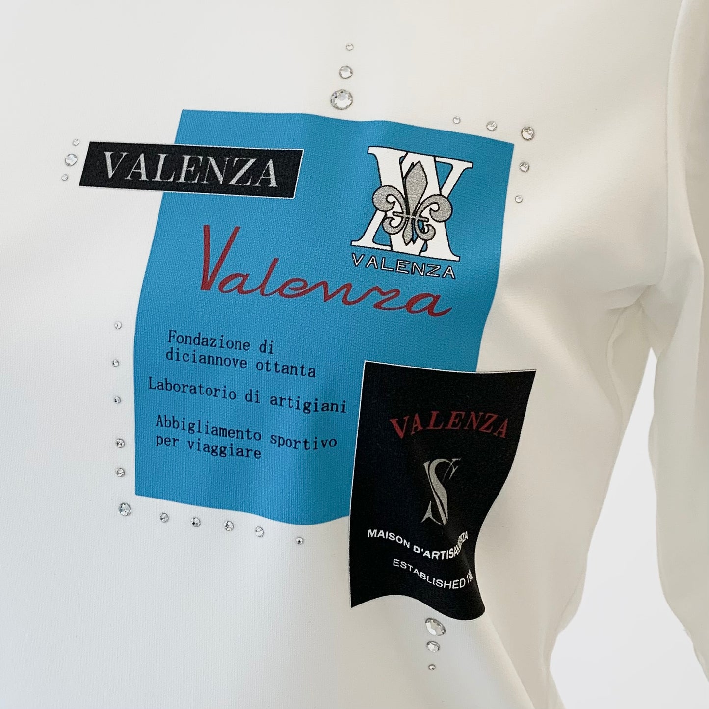 Logoプリント　5分袖　カットソー　VALENZA　5142549