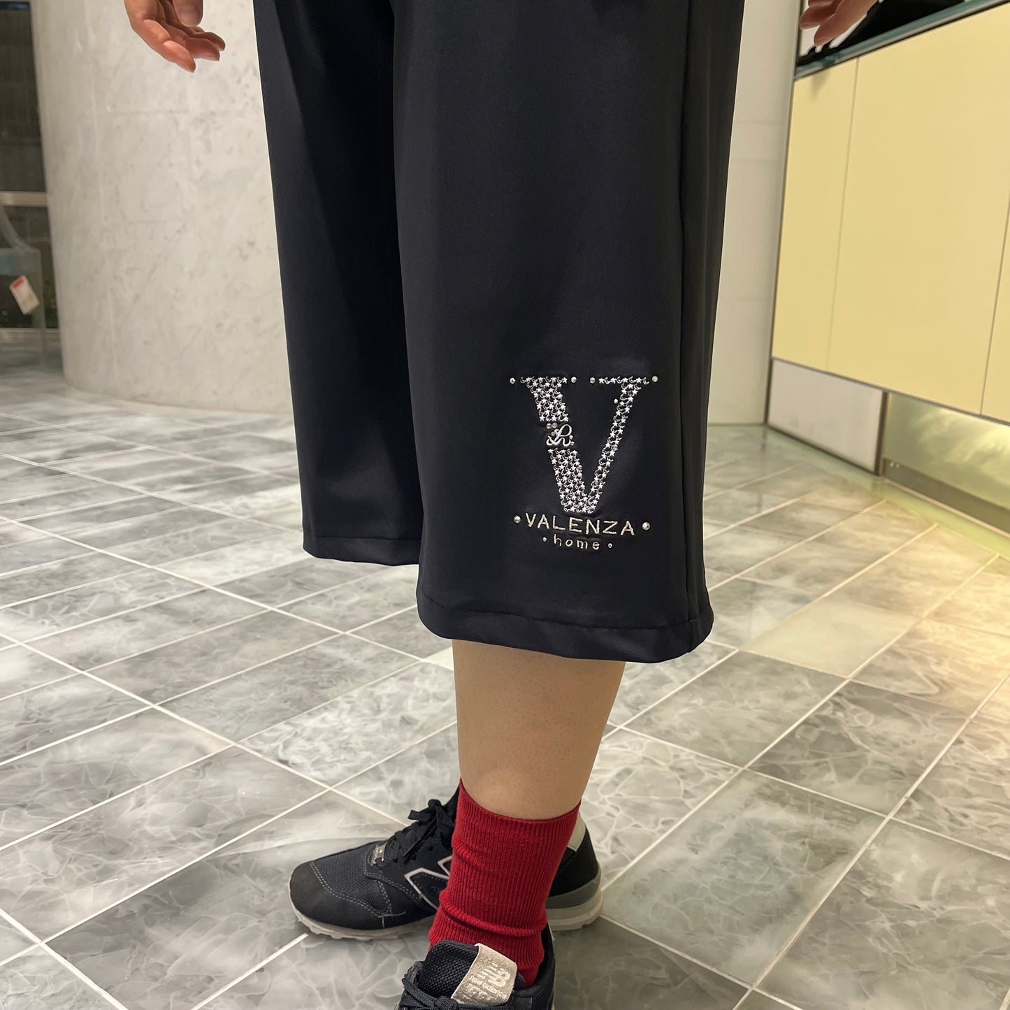 【OUTLET】ワイドハーフパンツ　VALENZA home　5326100