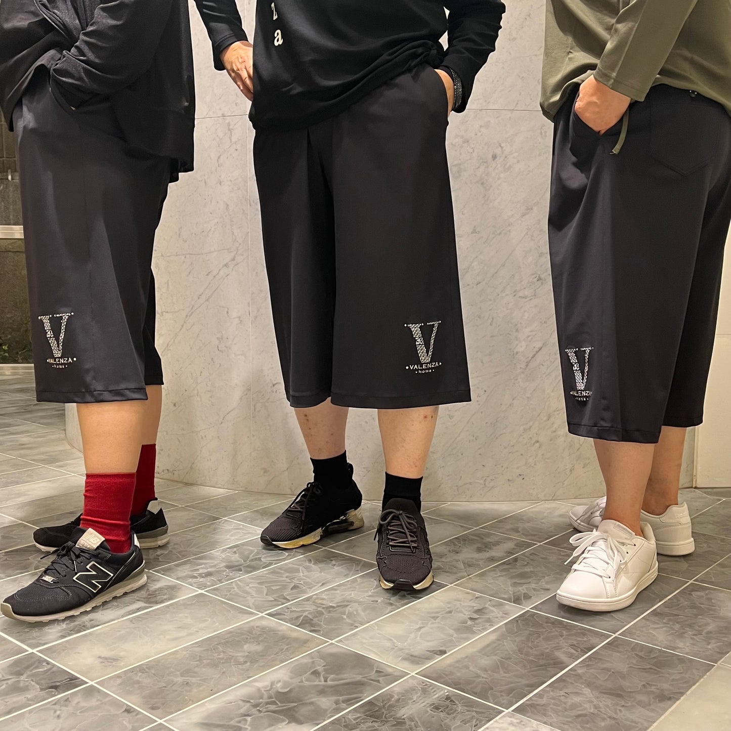 【OUTLET】ワイドハーフパンツ　VALENZA home　5326100