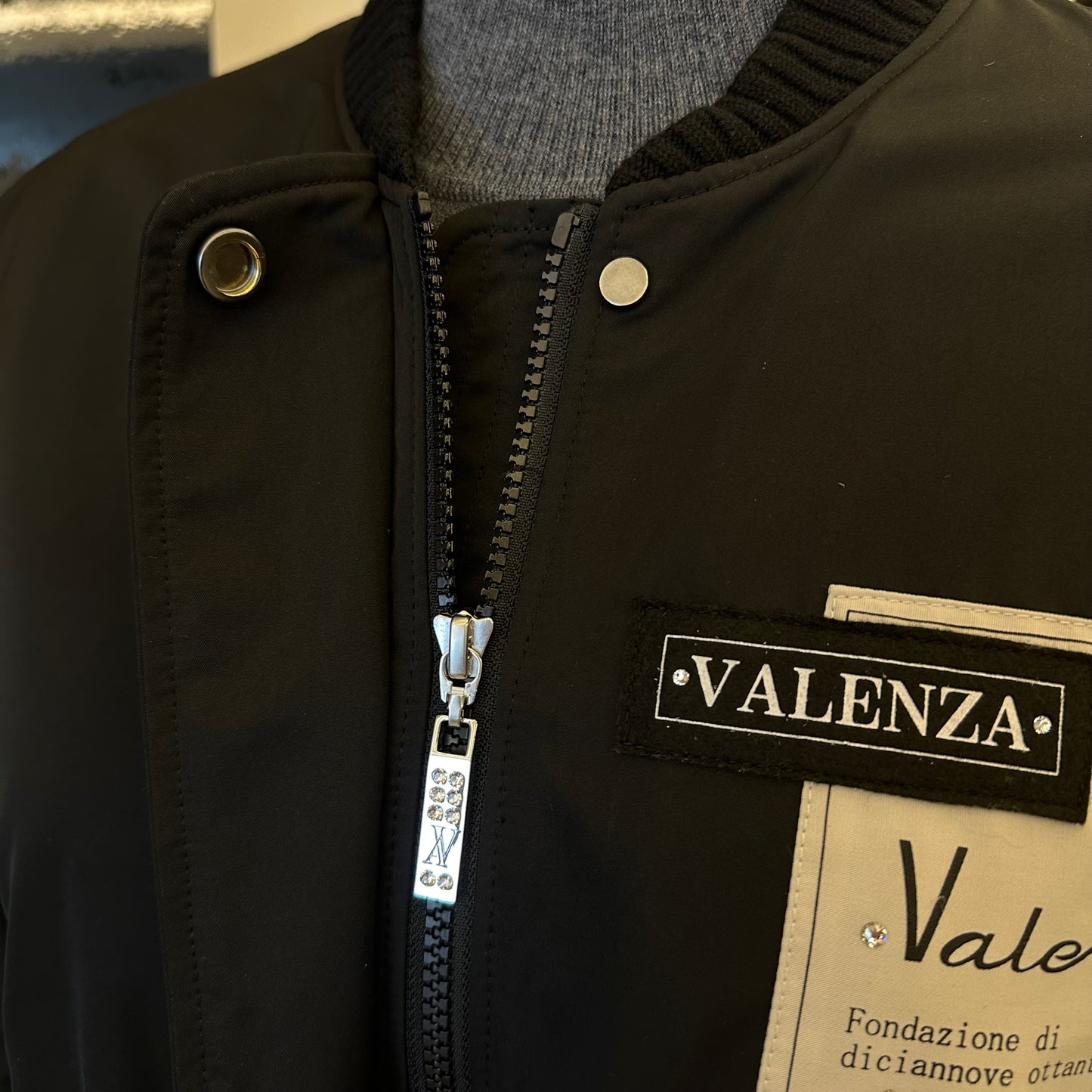 裏ボア オリジナルタグ ロングコート　VALENZA　5148600