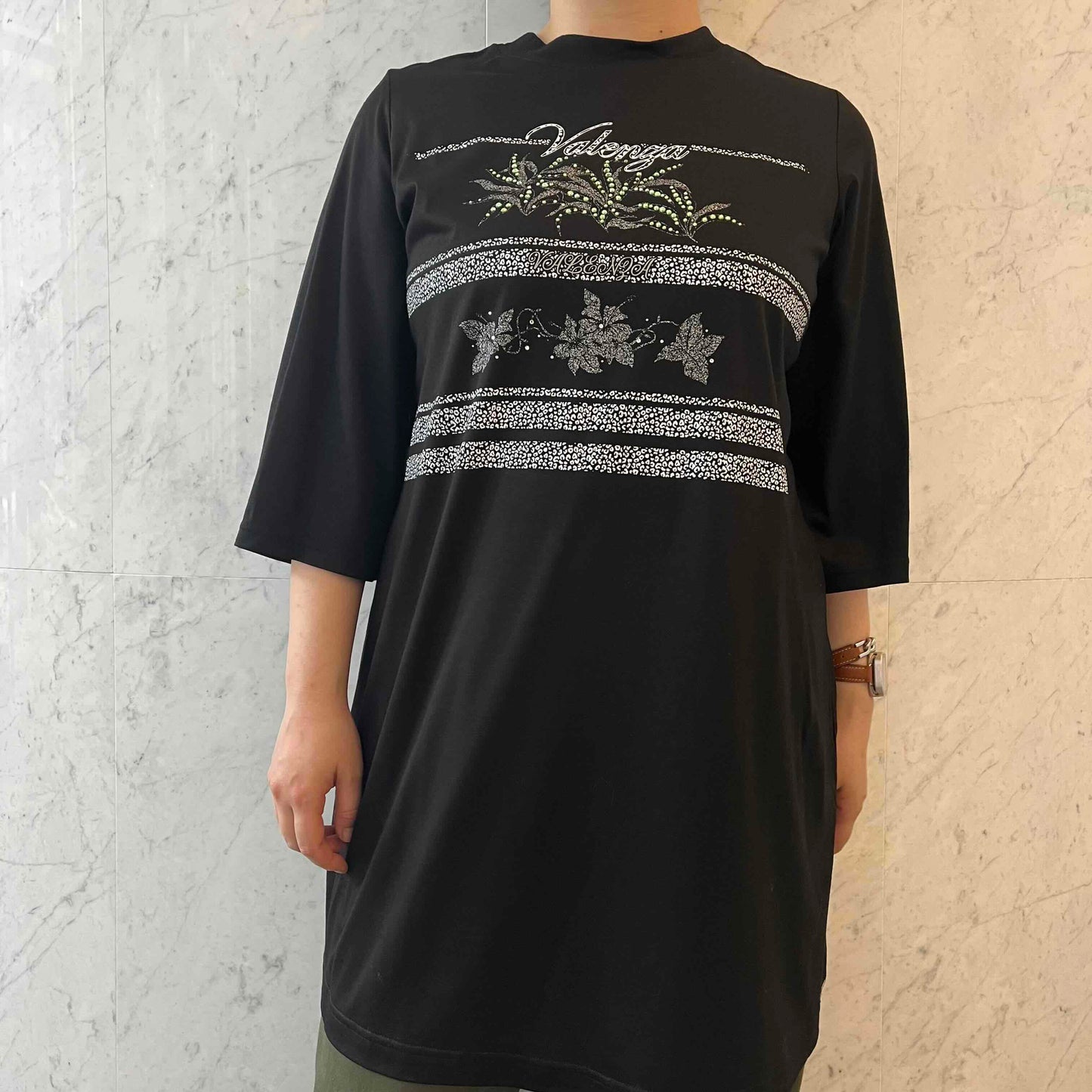 【接触冷感】チュニックTシャツ　VALENZA　5142215