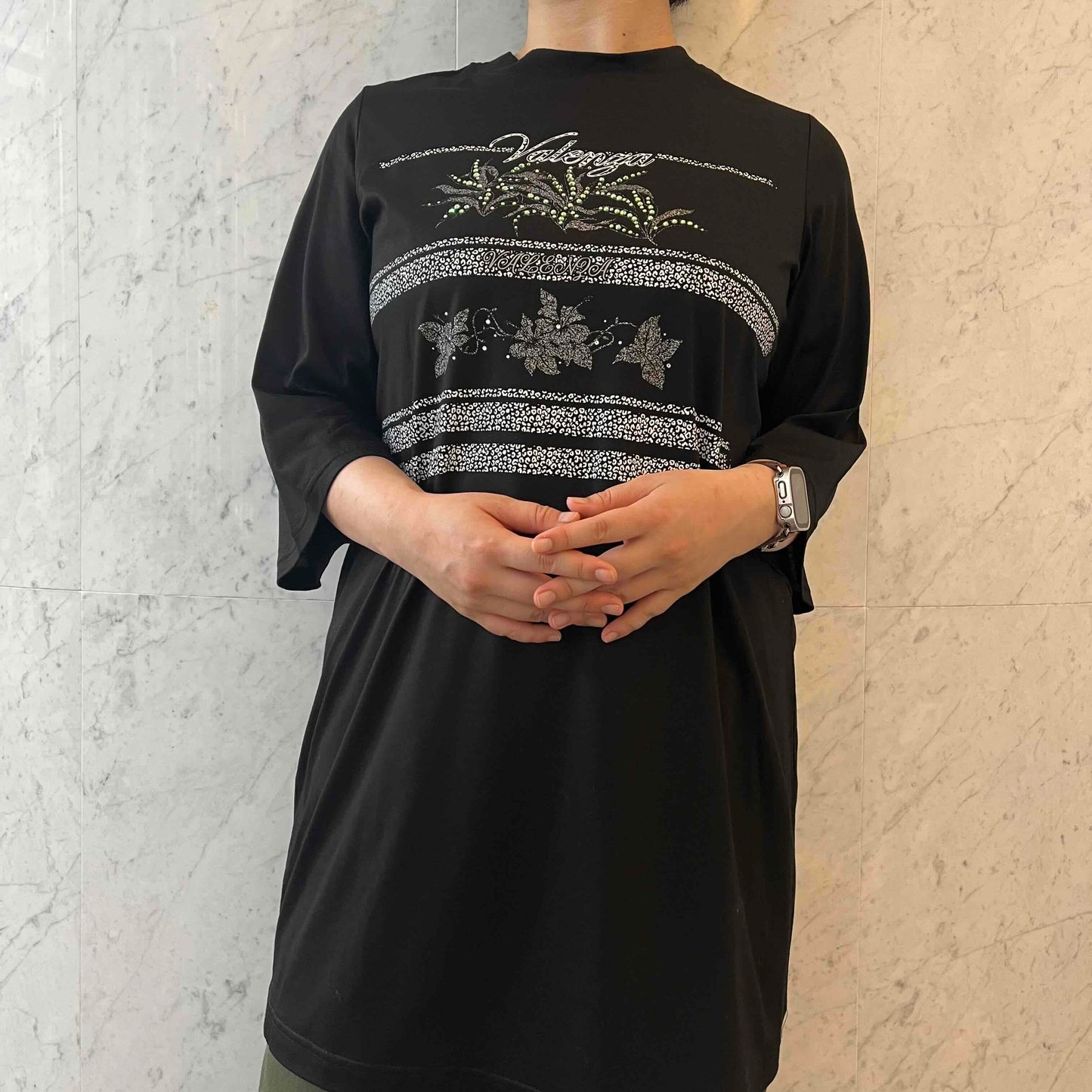 【接触冷感】チュニックTシャツ　VALENZA　5142215