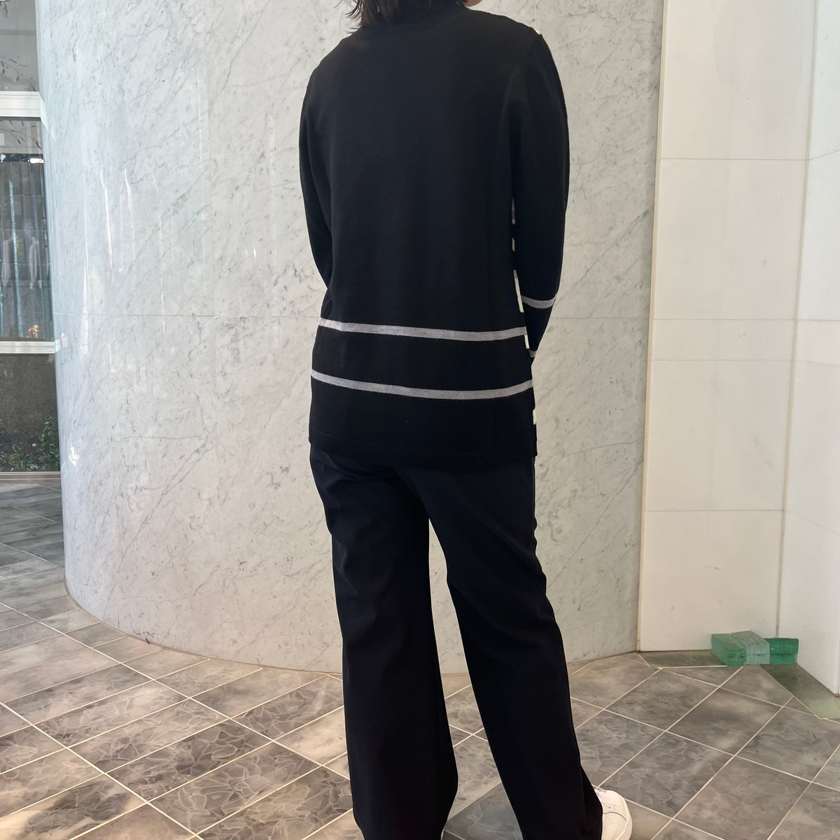【Lサイズ】発熱効果　ストレッチパンツ　 VALENZA