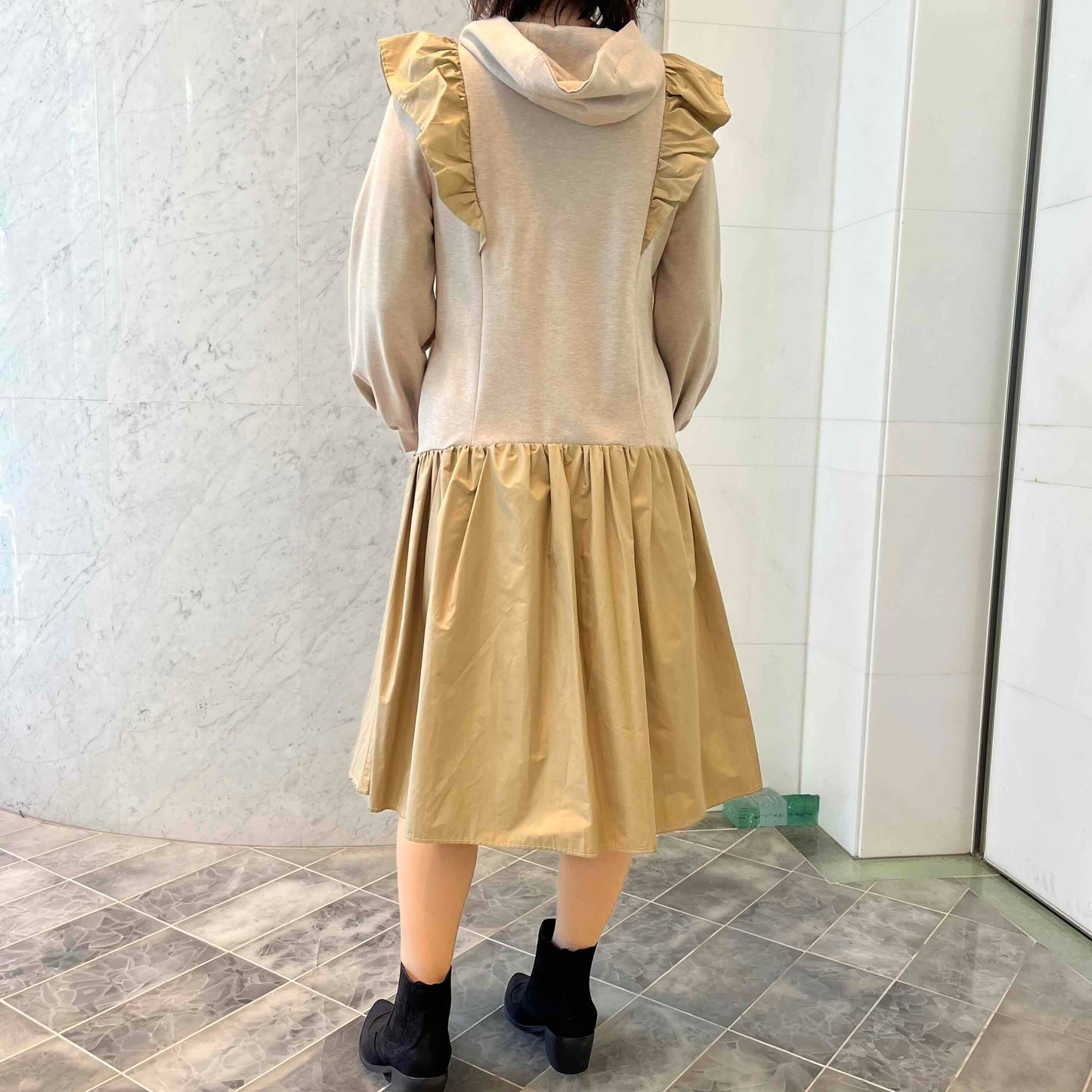 【OUTLET】ポンチフリルパーカーワンピース　Dear Princess 3029138