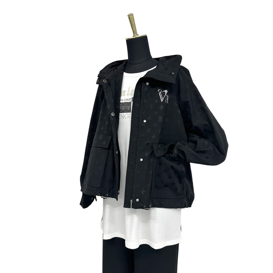 モノグラムプリント ジャケット　VALENZA　5157609