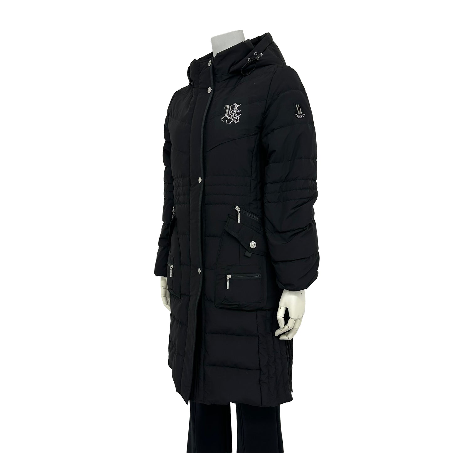 フード取り外し　2WAYロングダウンコート　VALENZA　5158705