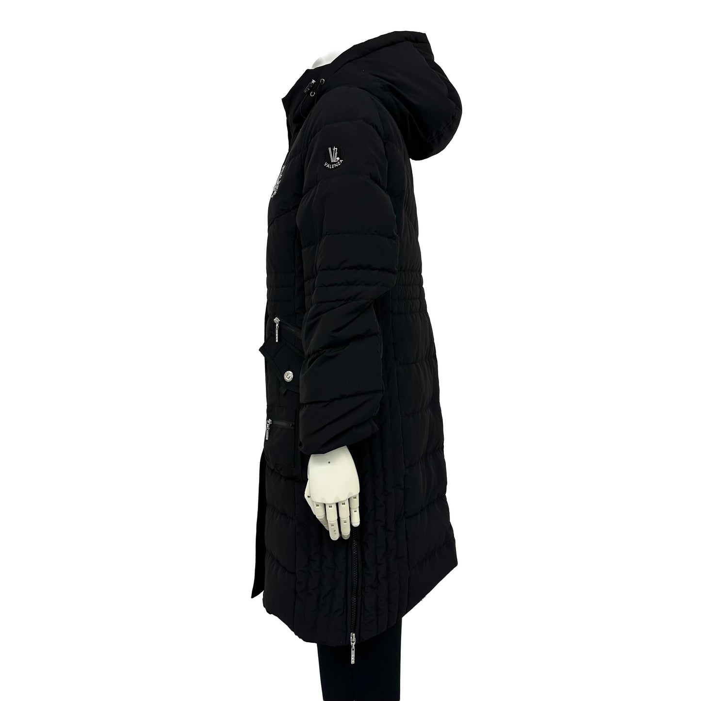 【Lサイズ】フード取り外し　2WAYロングダウンコート　VALENZA　5558705