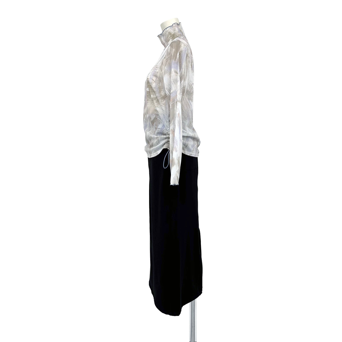 シアーメッシュ　ハイネックカットソー　B DONNA　6062950