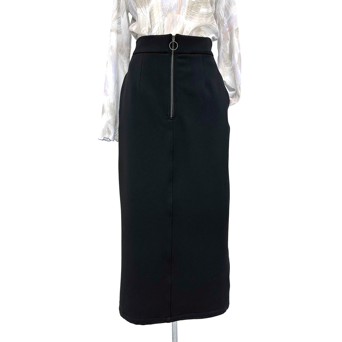 裏起毛デニム　タイトスカート　B DONNA　6065951