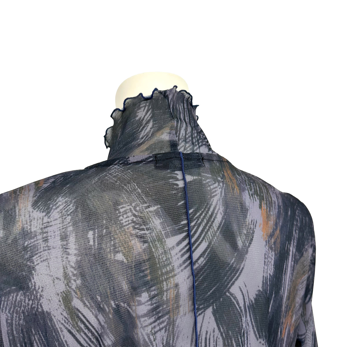 シアーメッシュ　ハイネックカットソー　B DONNA　6062950