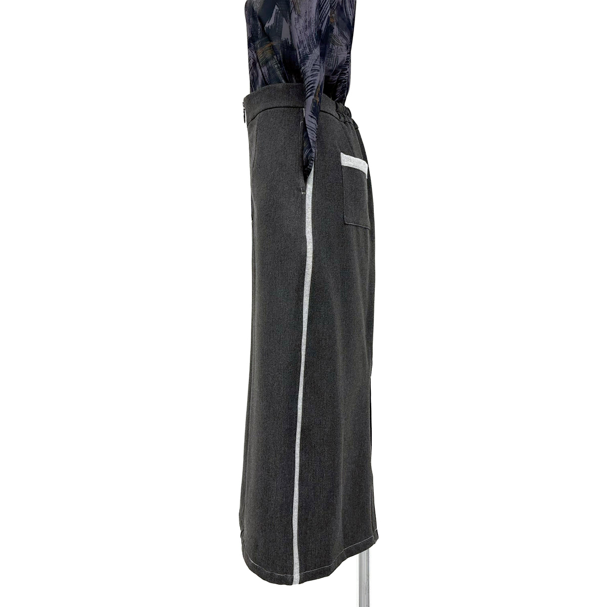 裏起毛デニム　タイトスカート　B DONNA　6065951