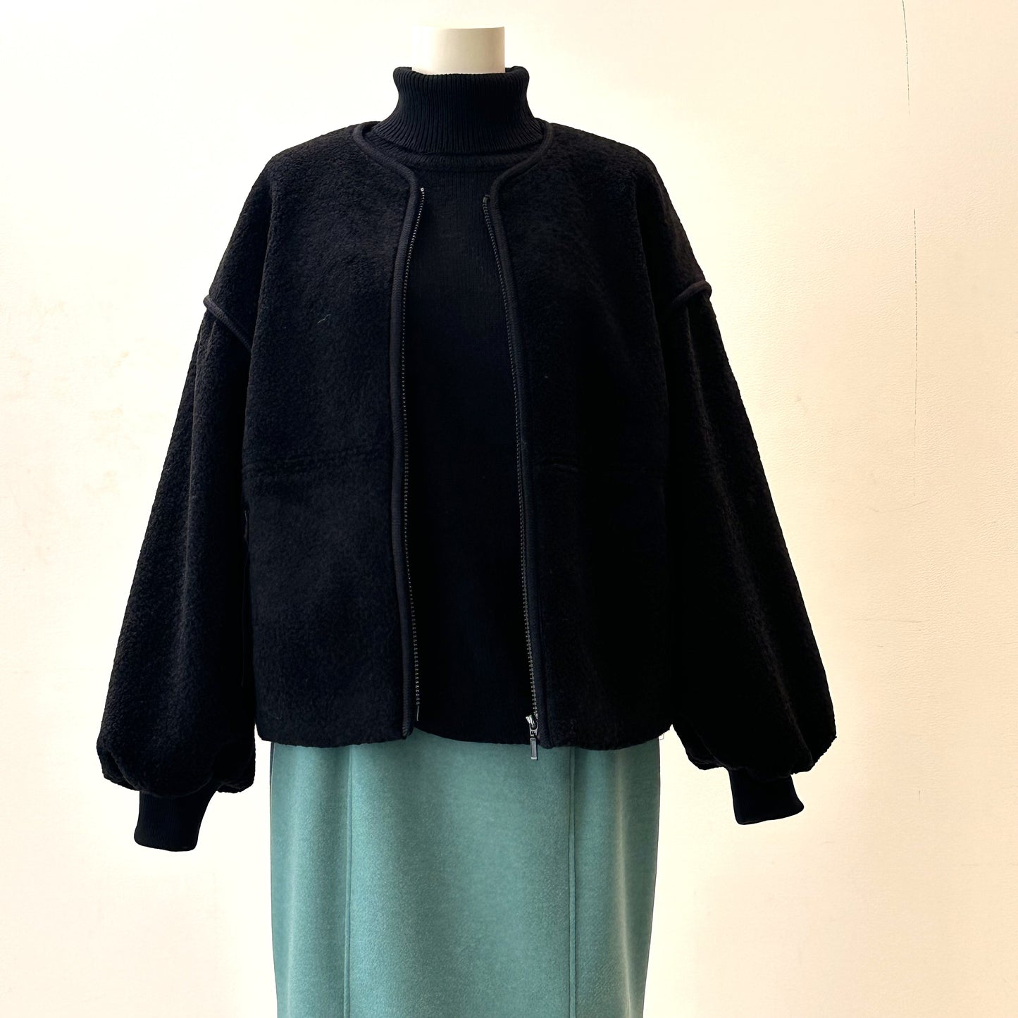 【OUTLET】WOOL blend boa pile　ジャケット　B DONNA　6037113