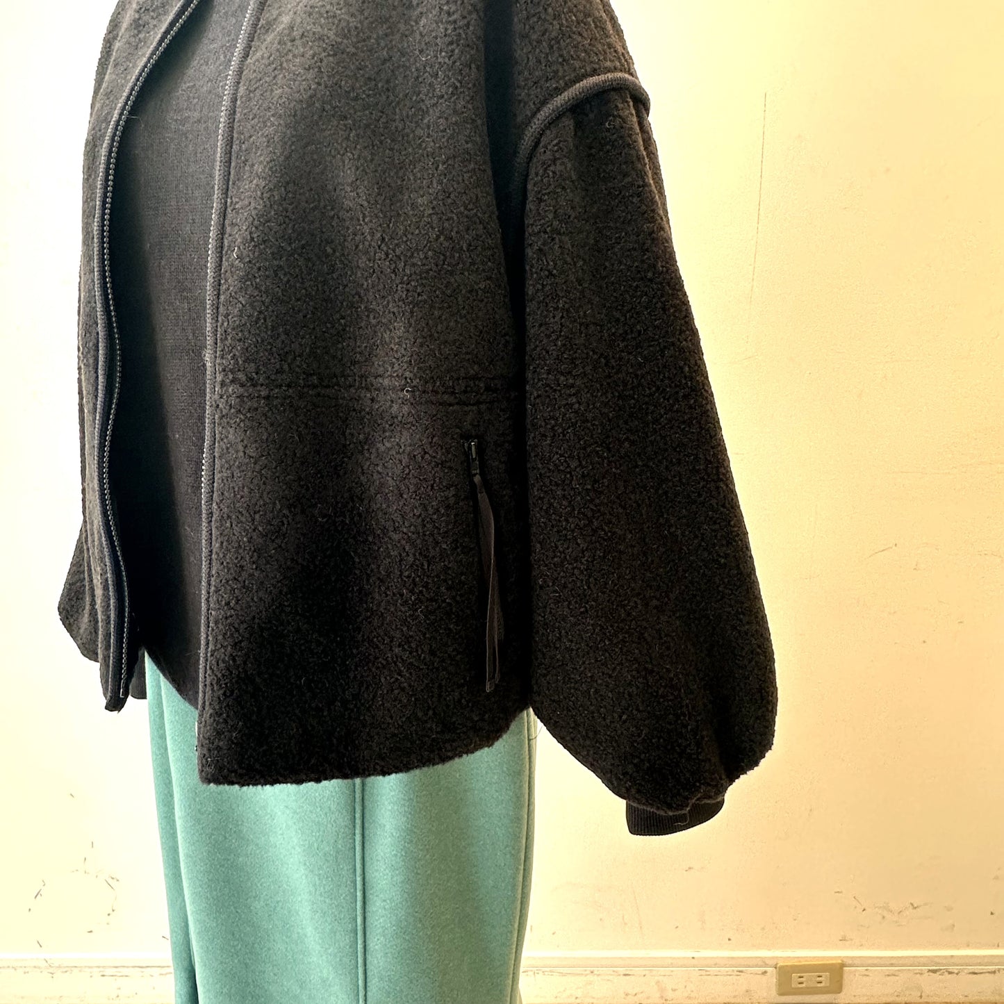 【OUTLET】WOOL blend boa pile　ジャケット　B DONNA　6037113