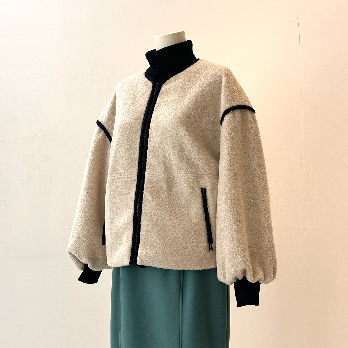 【OUTLET】WOOL blend boa pile　ジャケット　B DONNA　6037113