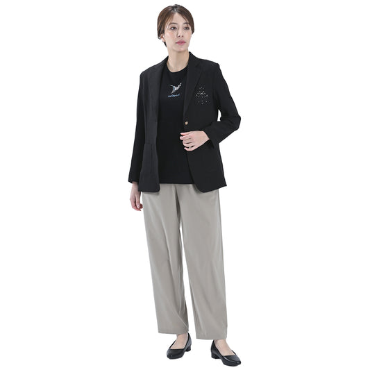 【Lサイズ】トリコットジャージ　2タックパンツ　VALENZA　5566308