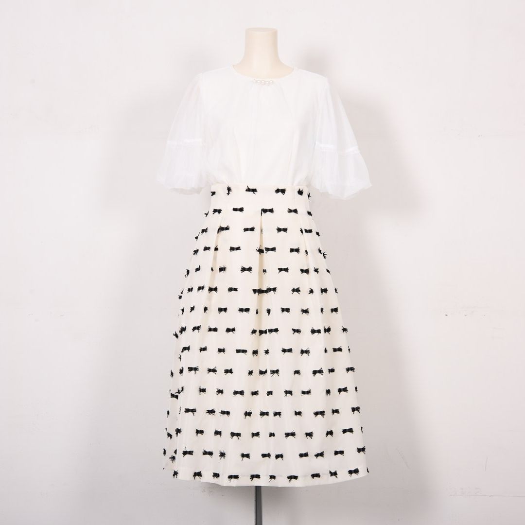 リボンカット　フレアスカート　Dear Princess mieux　2055100