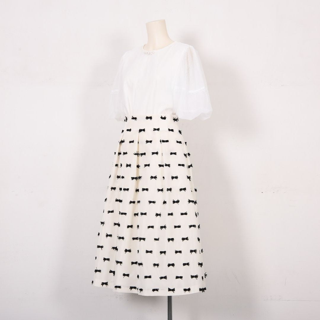 リボンカット　フレアスカート　Dear Princess mieux　2055100