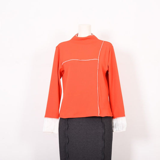 袖切り替え　リブカットソー　B DONNA　6052112