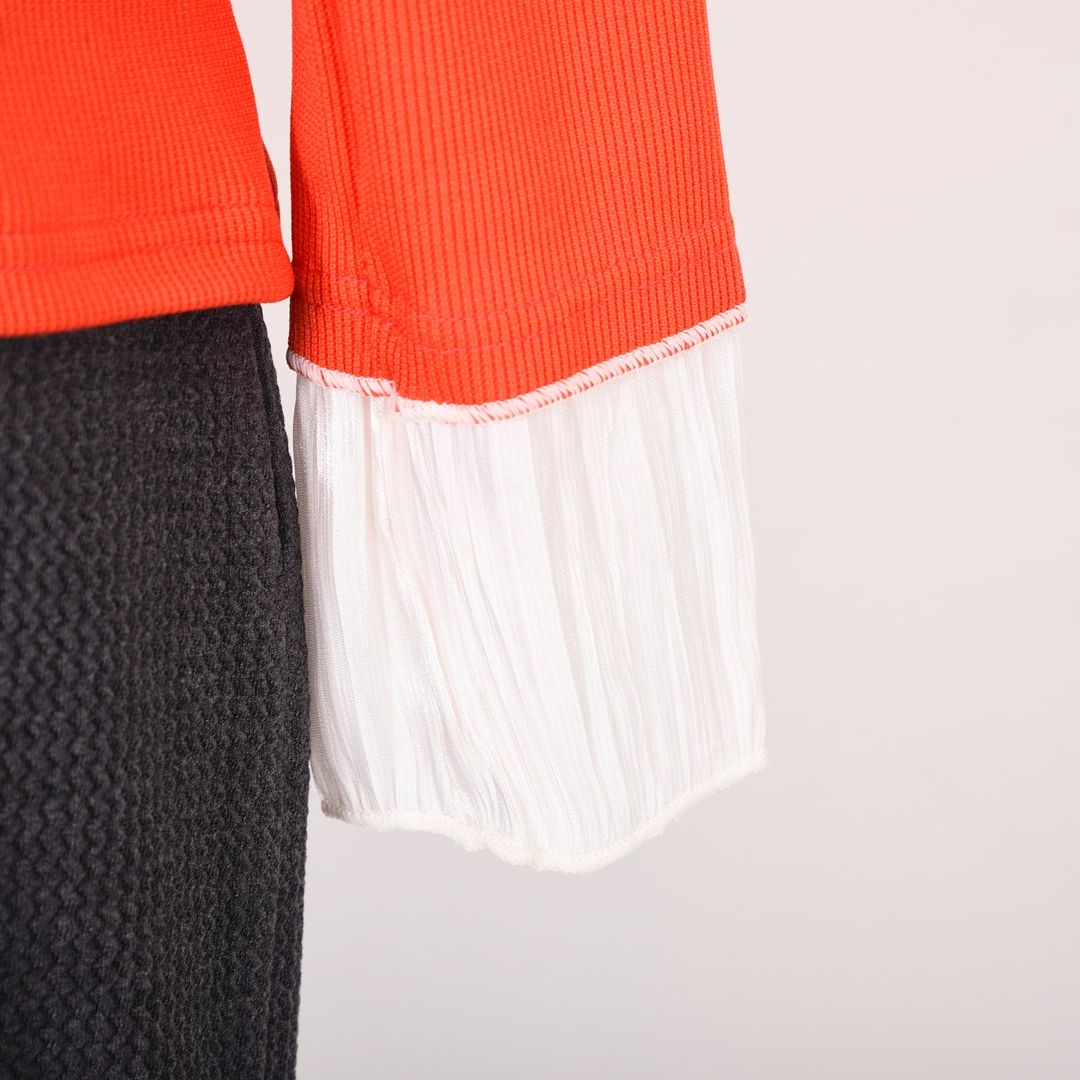 袖切り替え　リブカットソー　B DONNA　6052112