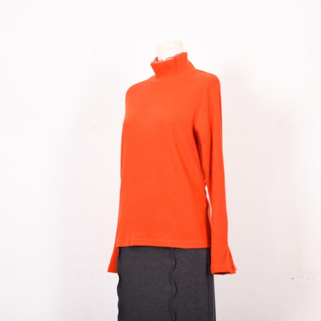 メッシュレイヤード　リブカットソー　B DONNA　6052118