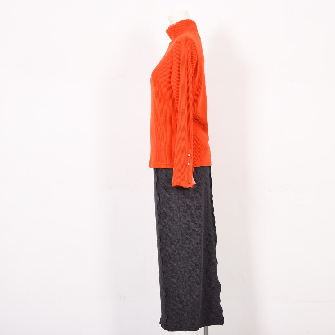 メッシュレイヤード　リブカットソー　B DONNA　6052118